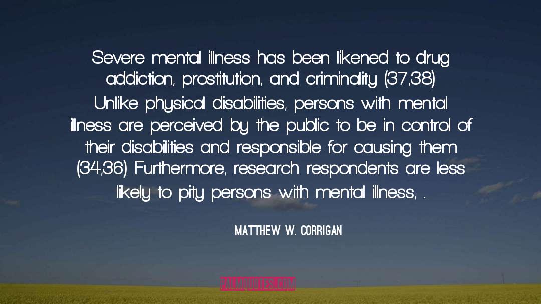 Chronic Illness Stigma quotes by Matthew W. Corrigan