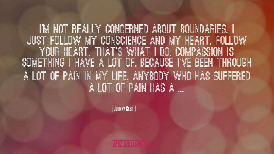 Chronic Pain quotes by Johnny Cash