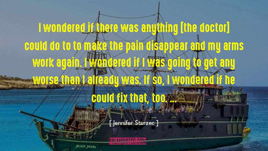 Chronic Pain Stigam quotes by Jennifer Starzec