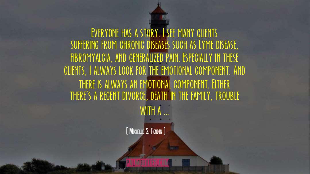 Chronic Pain Stigam quotes by Michelle S. Fondin