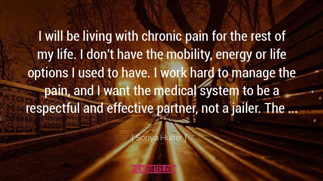 Chronic Pain Stigma quotes by Sonya Huber