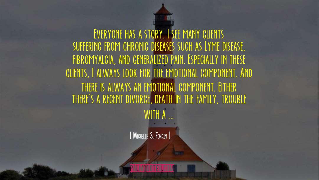 Chronic Pain Stigma quotes by Michelle S. Fondin