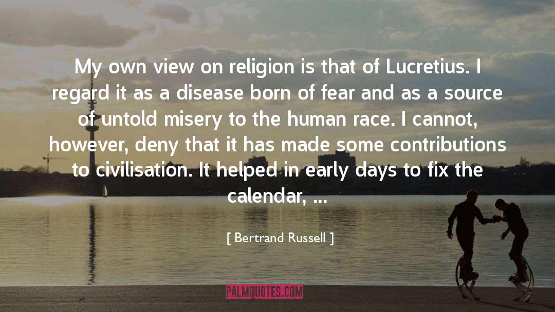 Chronicle quotes by Bertrand Russell