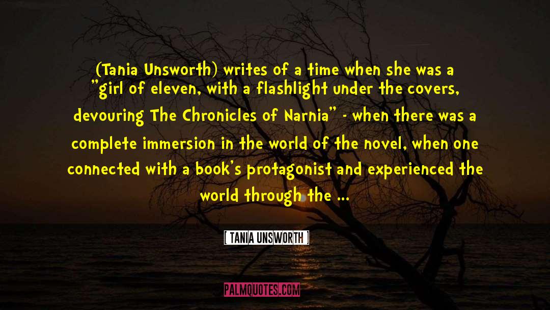 Chronicles quotes by Tania Unsworth