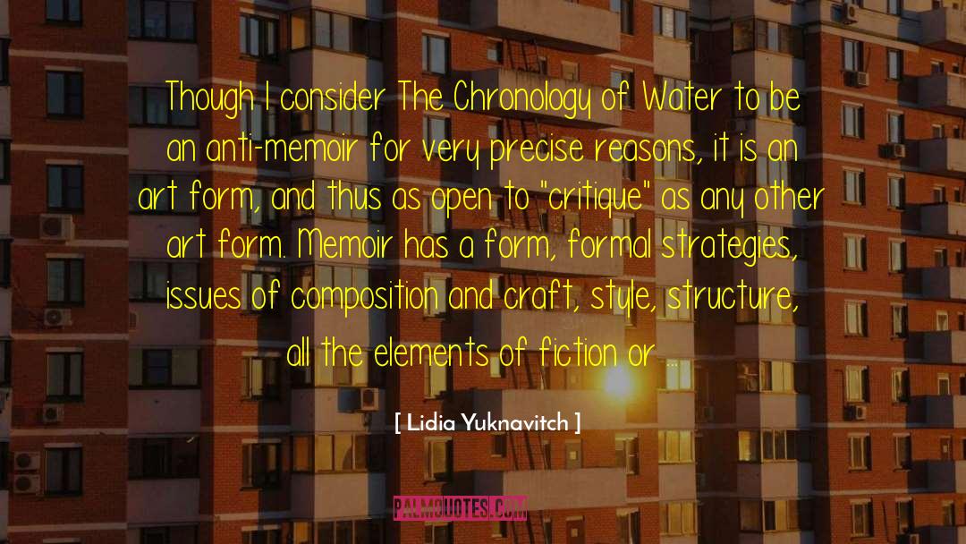 Chronology quotes by Lidia Yuknavitch