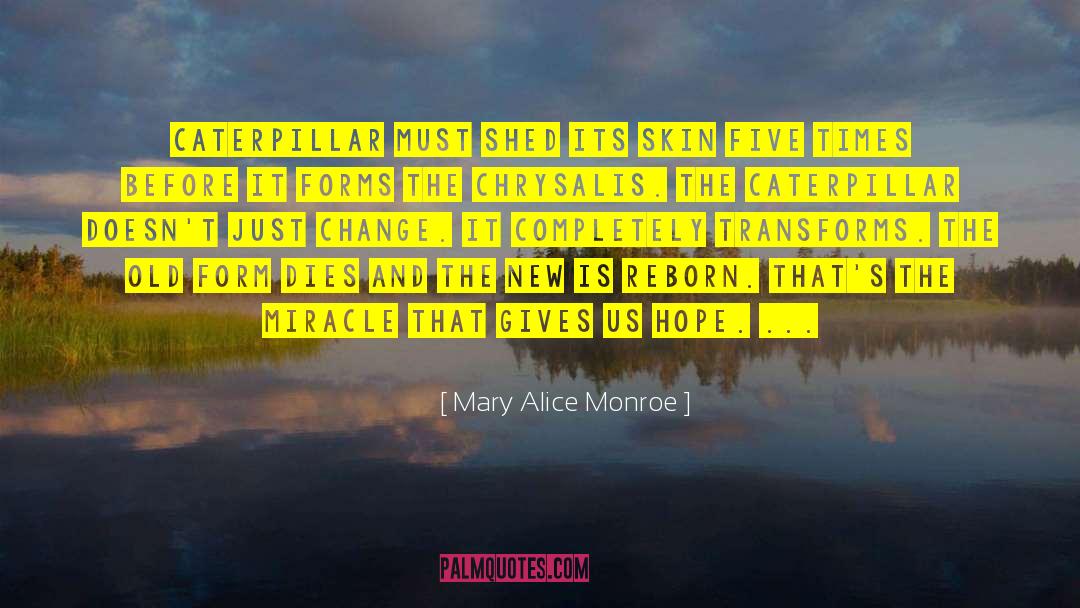 Chrysalis quotes by Mary Alice Monroe