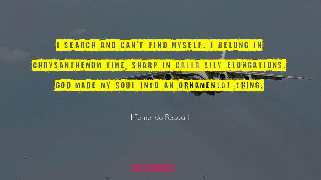 Chrysanthemum Everstar quotes by Fernando Pessoa