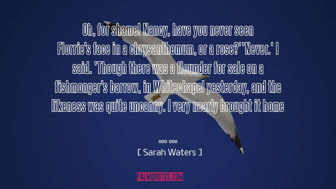 Chrysanthemum Everstar quotes by Sarah Waters