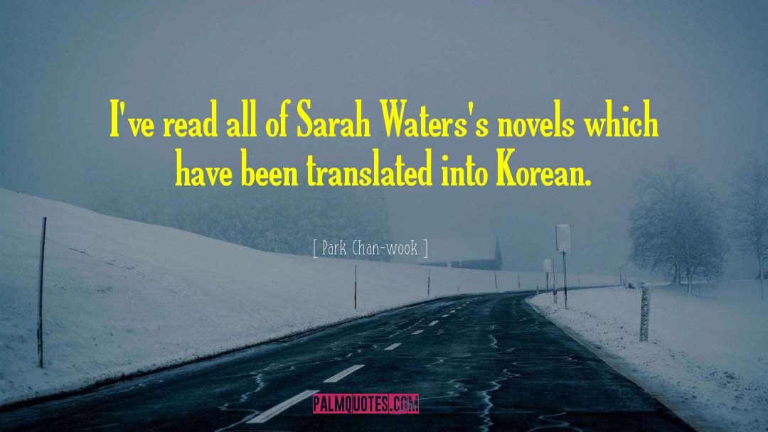 Chtorr Novels quotes by Park Chan-wook