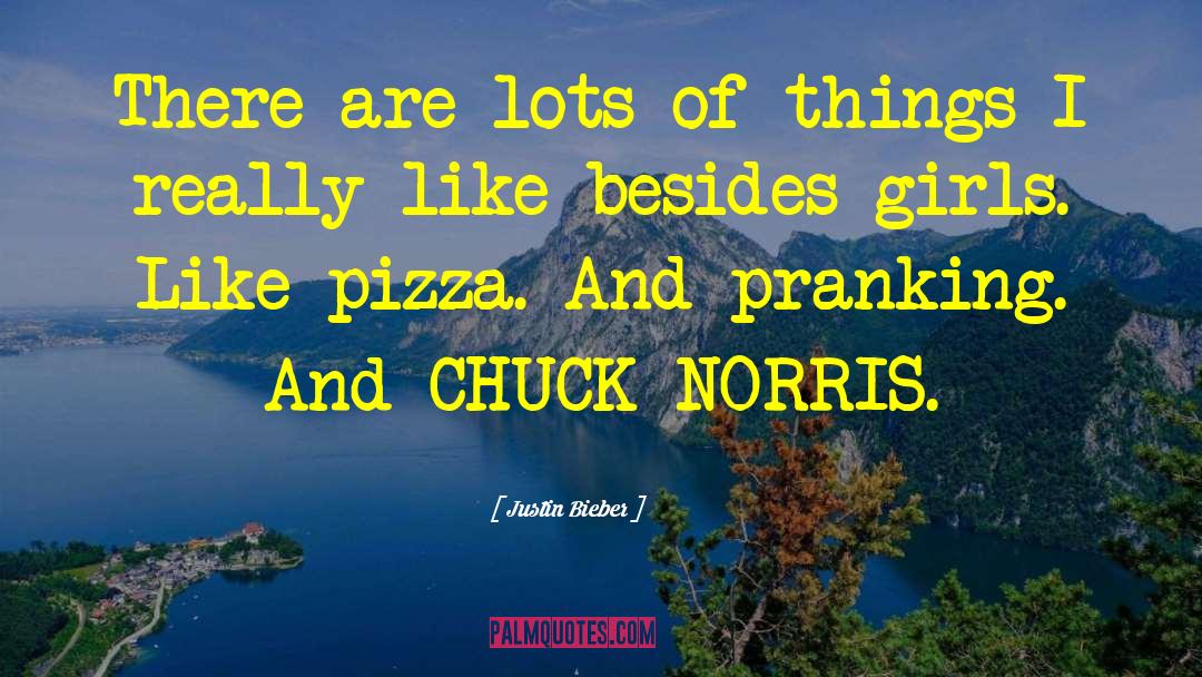 Chuck Norris quotes by Justin Bieber