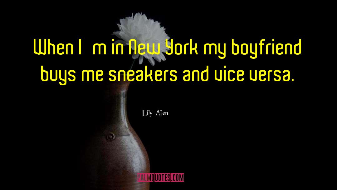 Chuck Taylor Sneakers quotes by Lily Allen