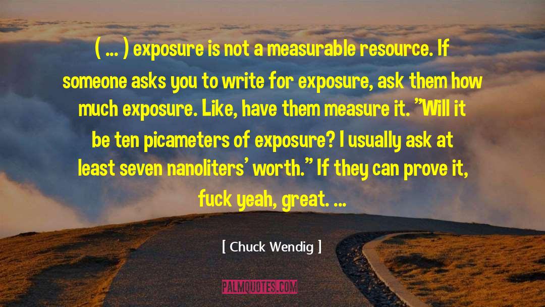 Chuck Wendig quotes by Chuck Wendig