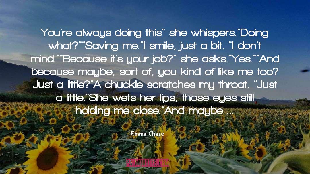 Chuckle quotes by Emma Chase