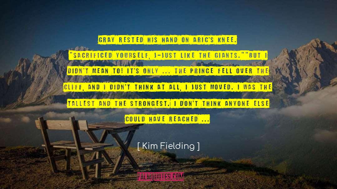 Chuckle quotes by Kim Fielding