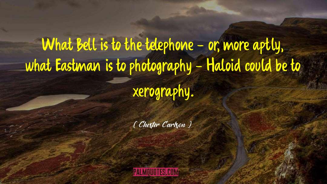 Chucrh Bells quotes by Chester Carlson