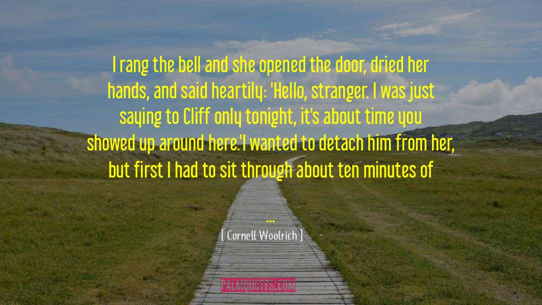 Chucrh Bells quotes by Cornell Woolrich