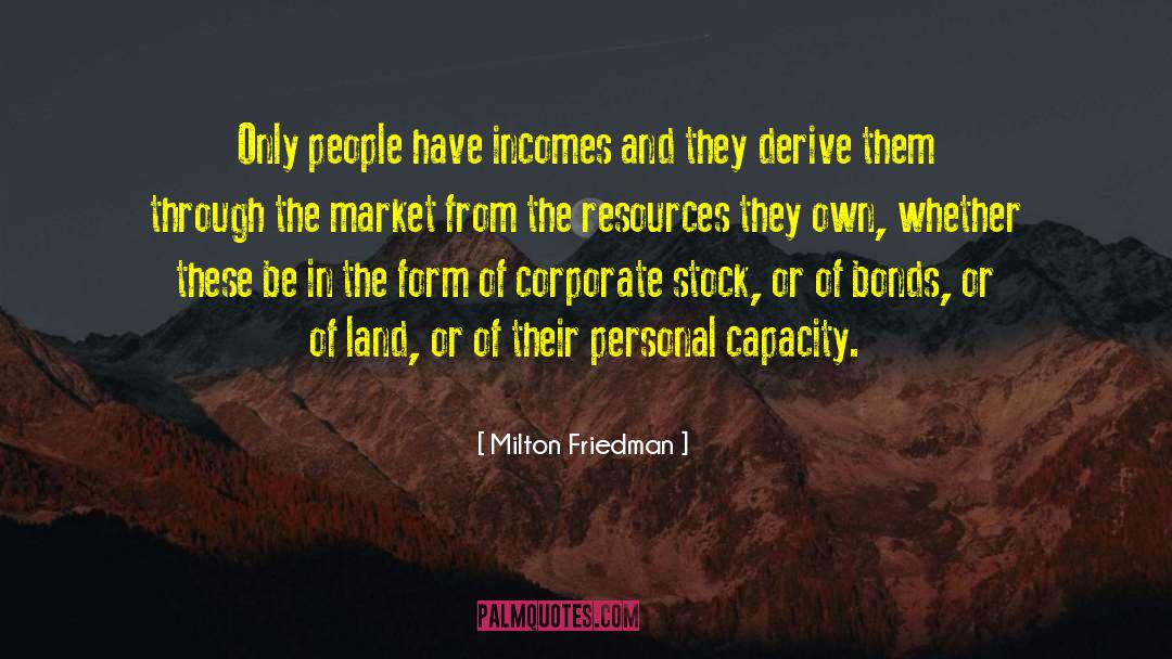 Chudacoff Friedman quotes by Milton Friedman