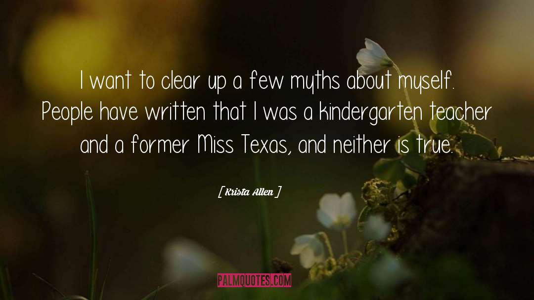 Chuidian Texas quotes by Krista Allen
