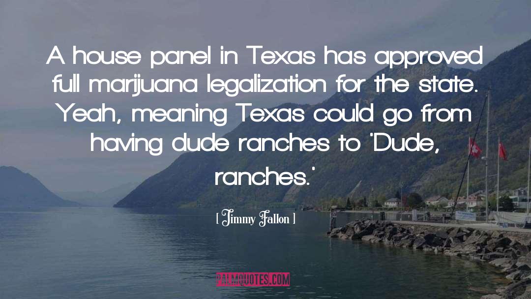 Chuidian Texas quotes by Jimmy Fallon