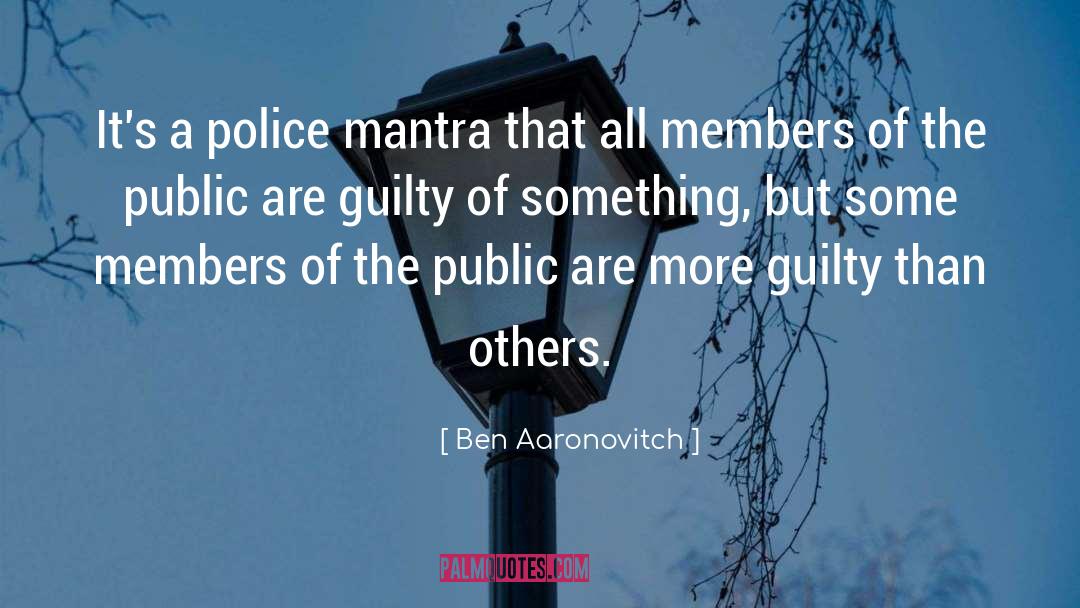 Chunked Guilty quotes by Ben Aaronovitch
