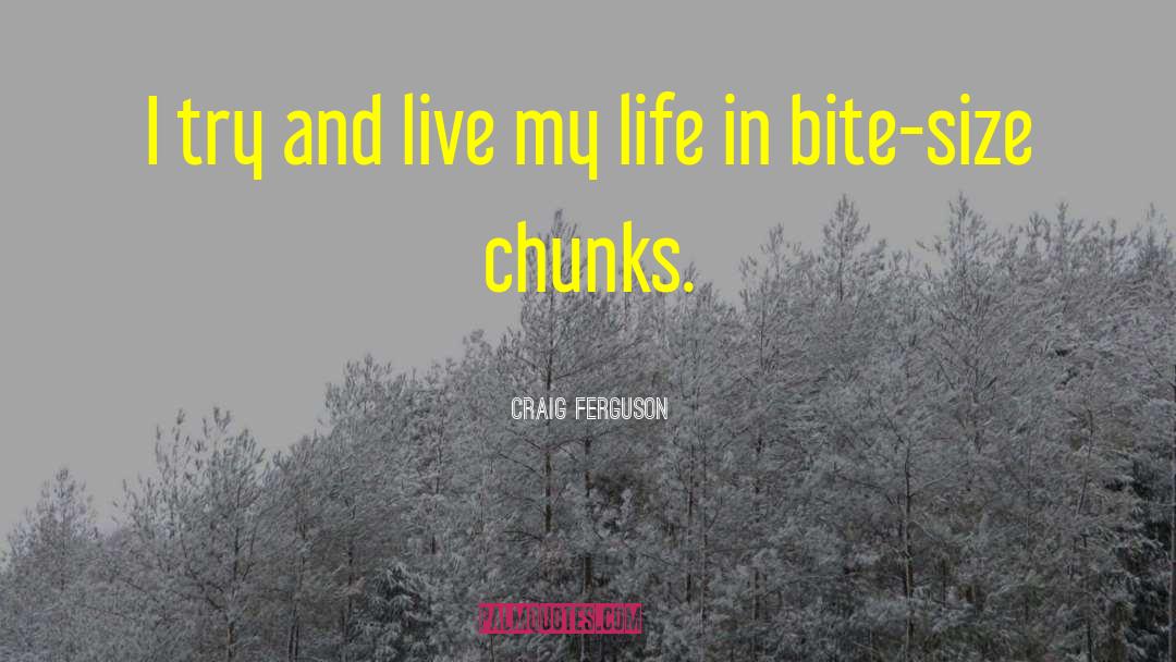 Chunks quotes by Craig Ferguson
