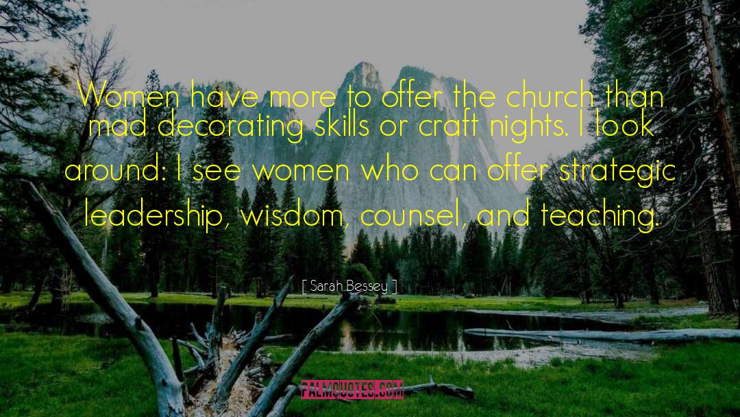 Church And Culture quotes by Sarah Bessey