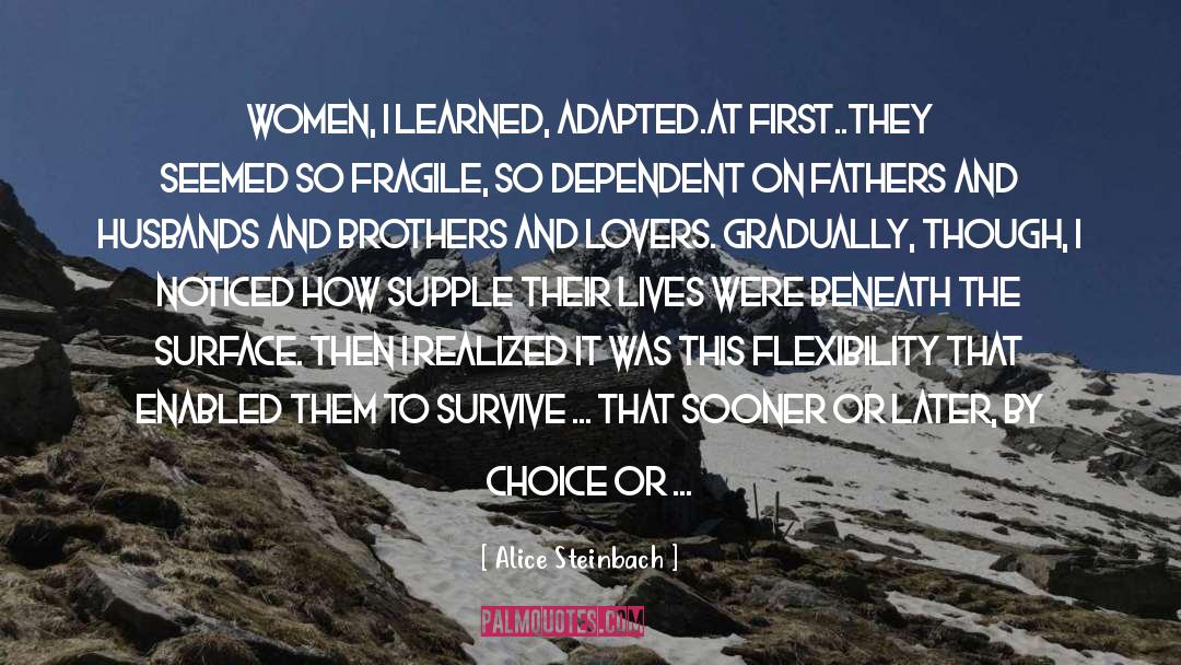 Church And Women quotes by Alice Steinbach