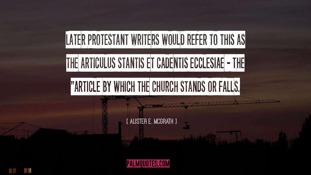 Church Appropriation quotes by Alister E. McGrath
