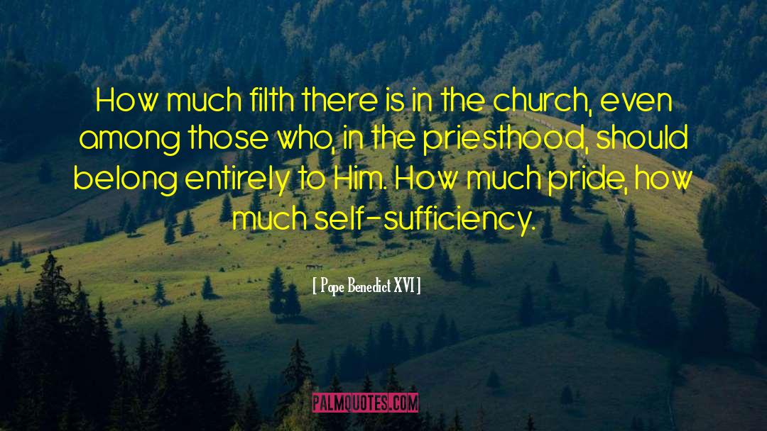 Church Attendance quotes by Pope Benedict XVI