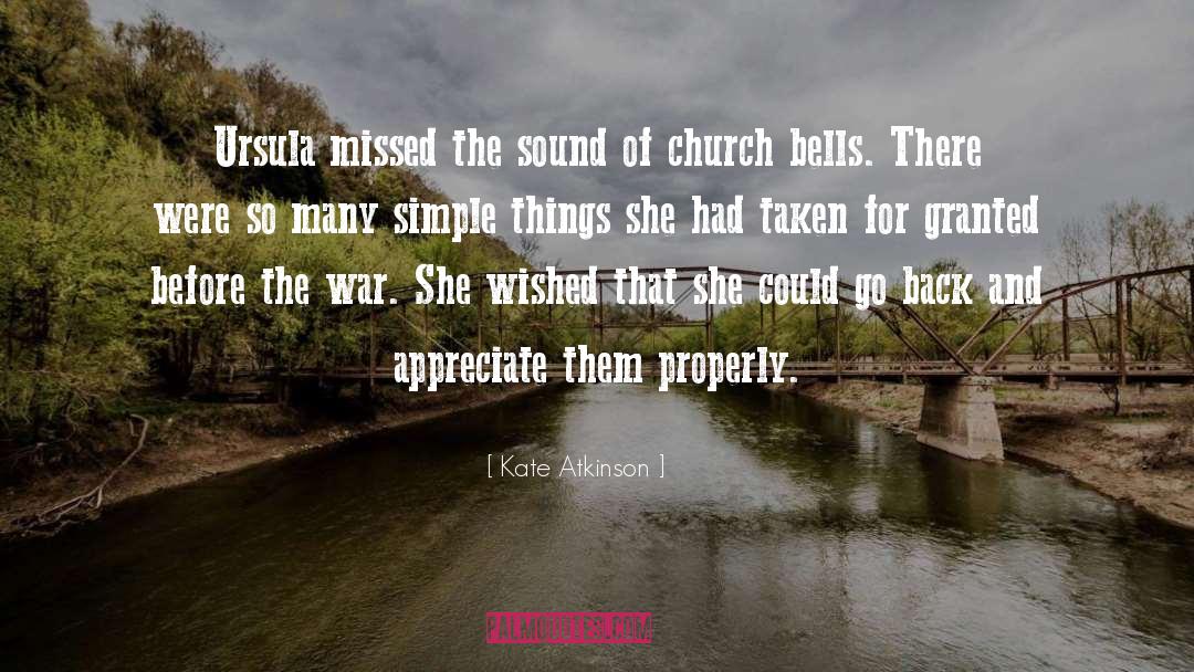 Church Bells quotes by Kate Atkinson