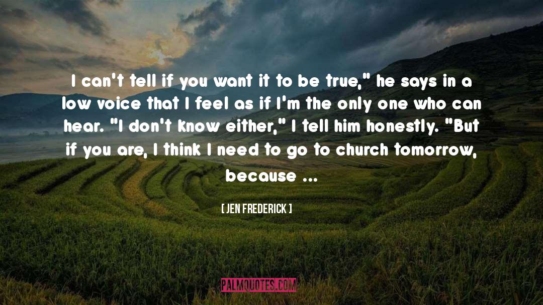 Church Bells quotes by Jen Frederick