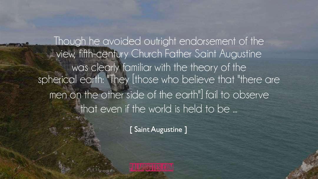 Church Father quotes by Saint Augustine