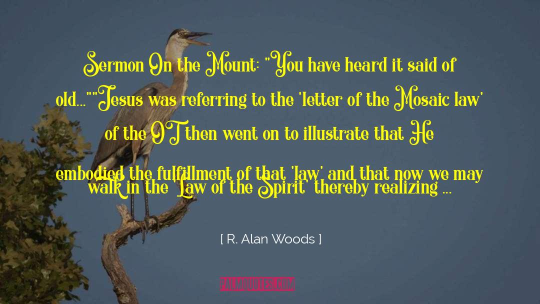 Church Fathers quotes by R. Alan Woods