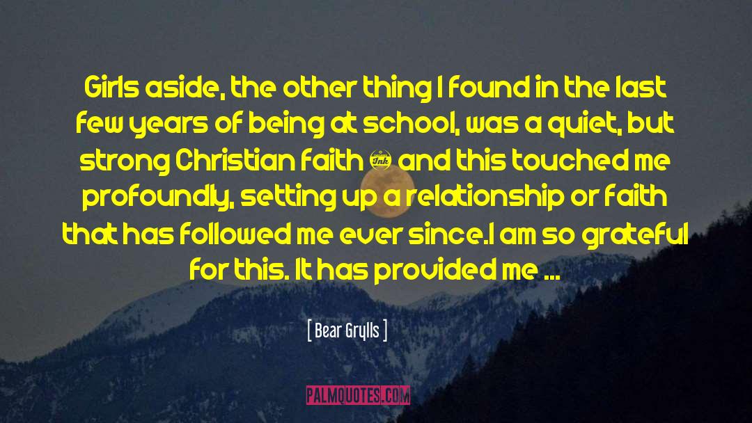 Church Fathers quotes by Bear Grylls