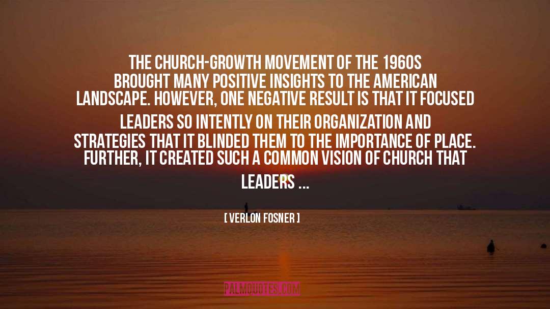 Church Growth quotes by Verlon Fosner