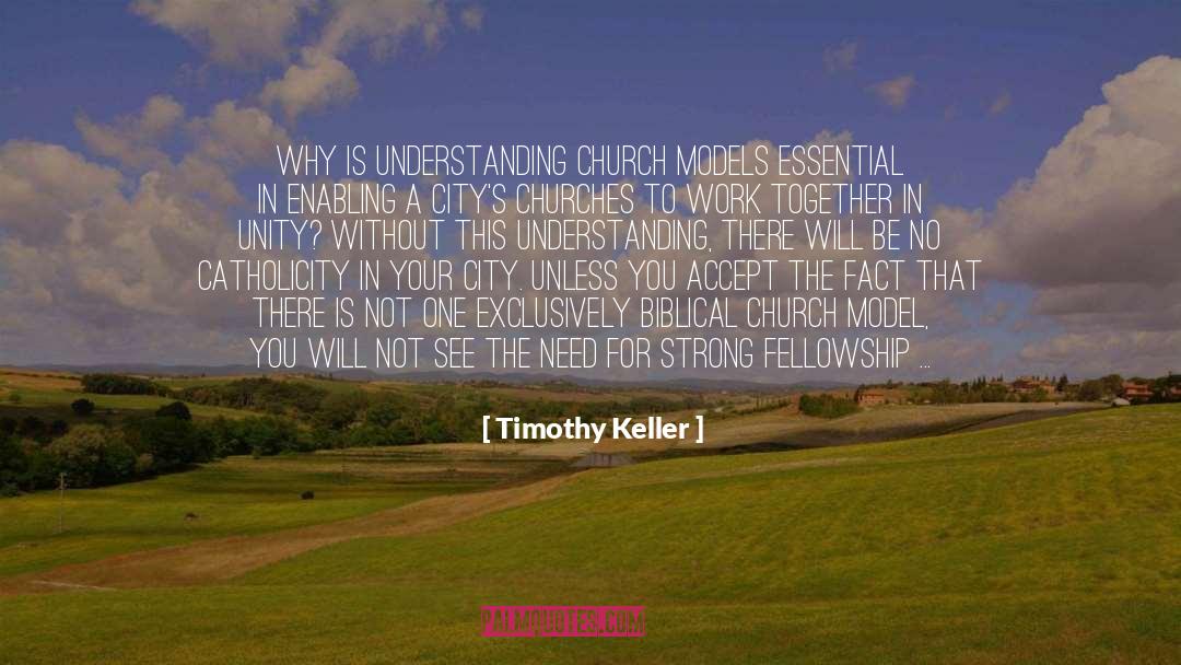 Church Growth quotes by Timothy Keller