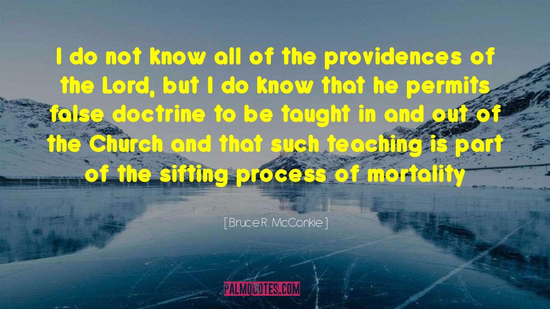 Church Leaders quotes by Bruce R. McConkie