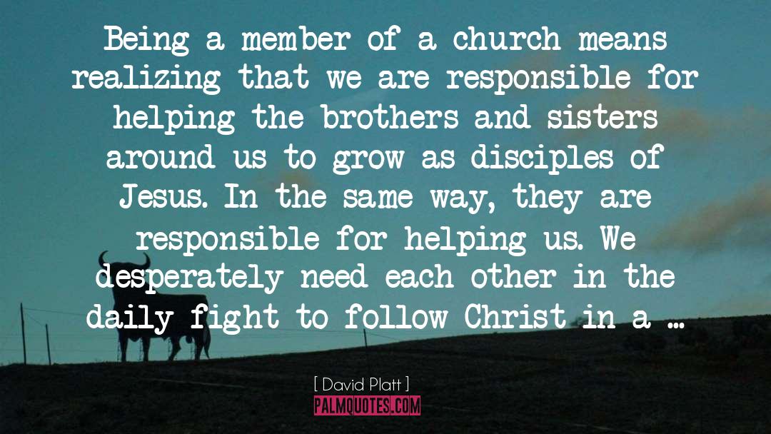 Church Leadership quotes by David Platt