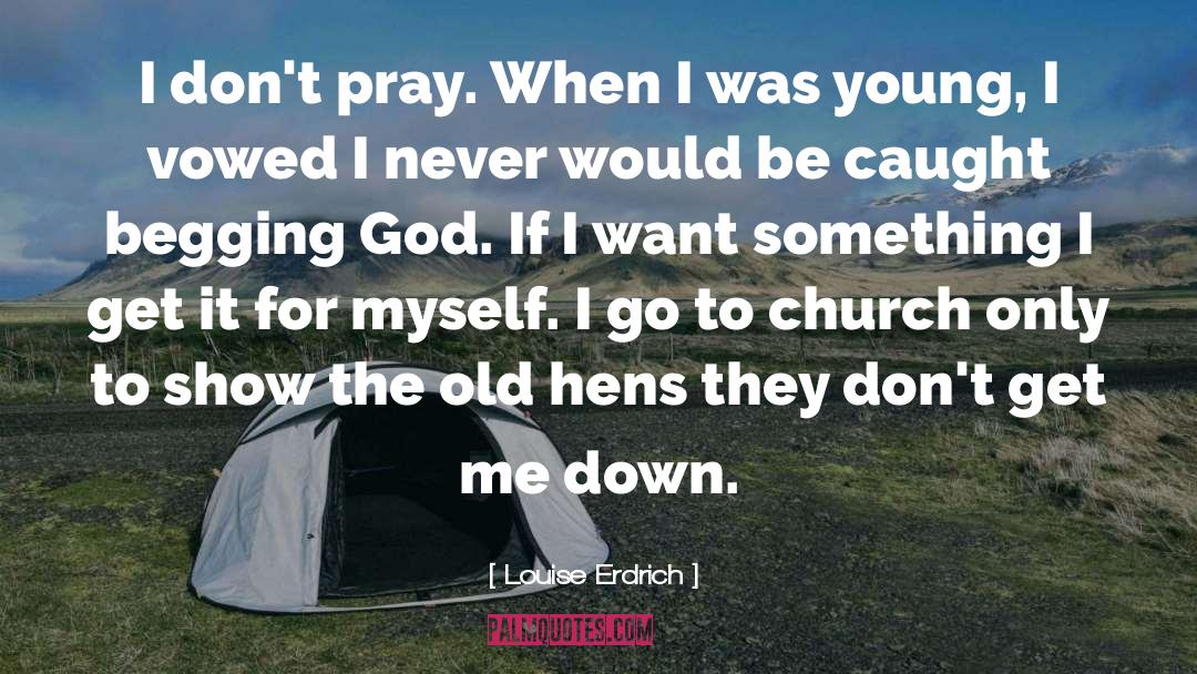 Church Leadership quotes by Louise Erdrich