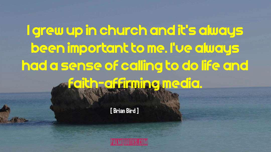 Church Leadership quotes by Brian Bird