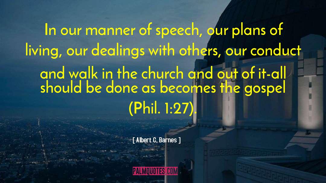 Church Leaderships quotes by Albert C. Barnes