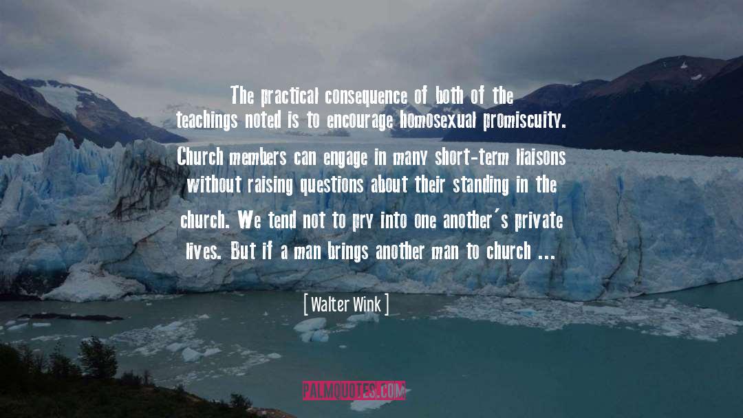 Church Members quotes by Walter Wink