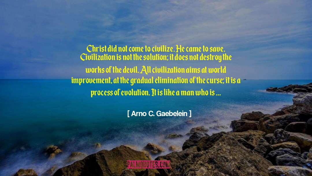 Church Of Christ quotes by Arno C. Gaebelein