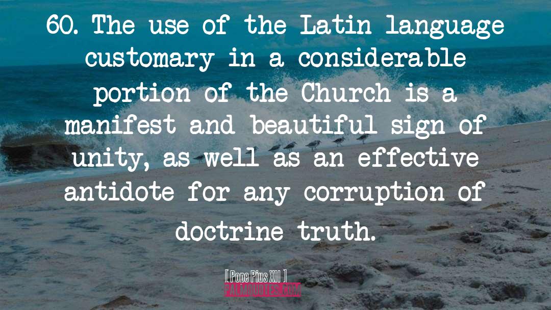 Church Of Dante Beatrice quotes by Pope Pius XII