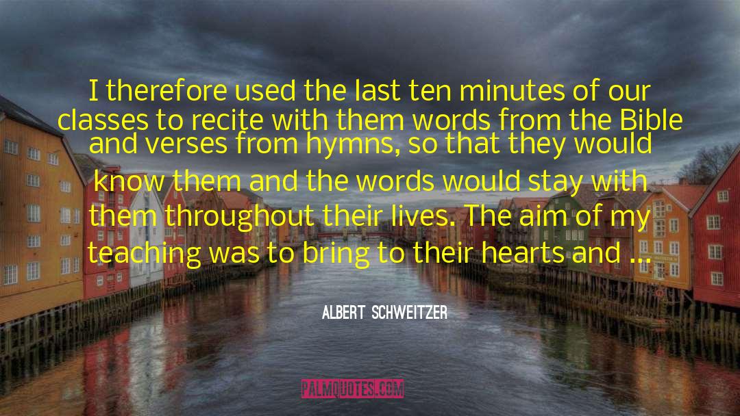 Church Of Dante Beatrice quotes by Albert Schweitzer