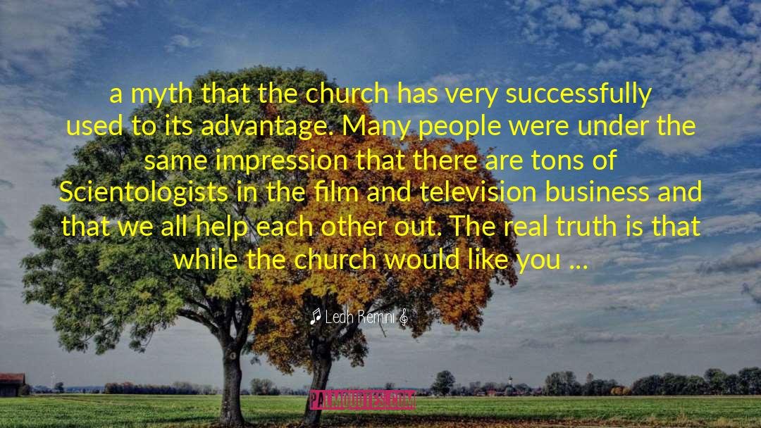 Church Of England quotes by Leah Remini