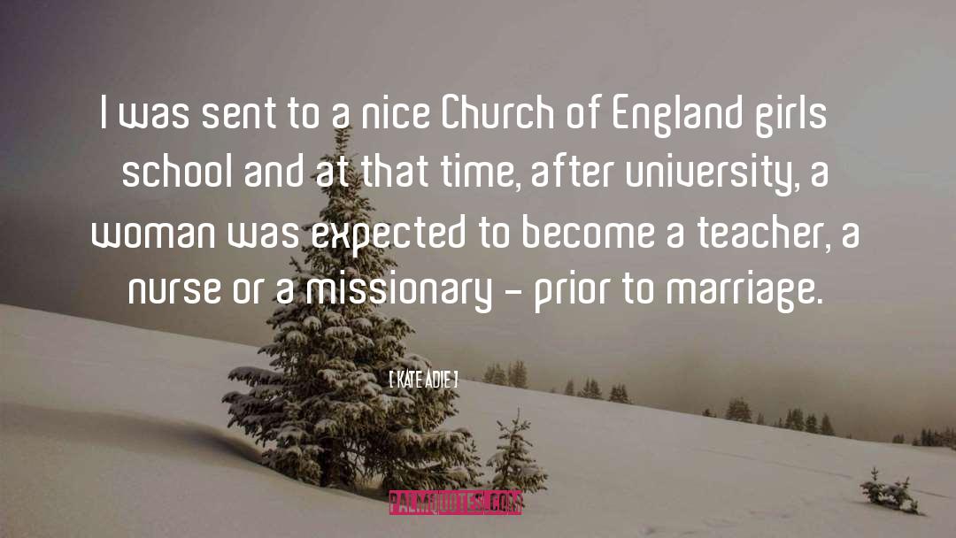 Church Of England quotes by Kate Adie