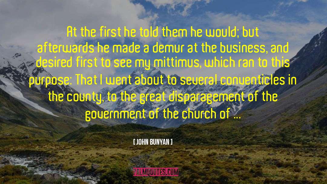 Church Of England quotes by John Bunyan