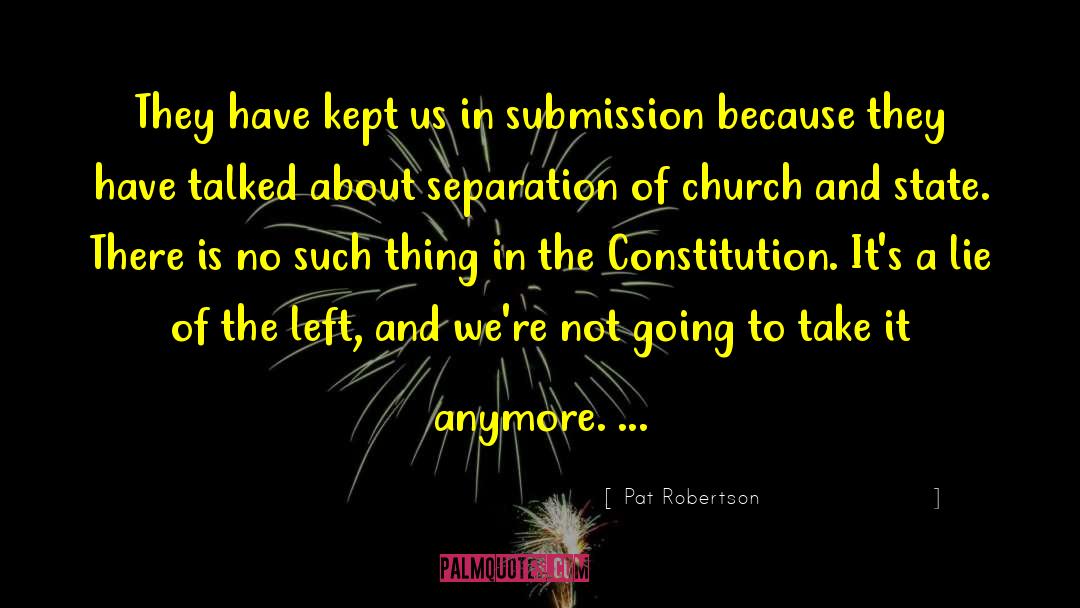 Church Of Spies quotes by Pat Robertson
