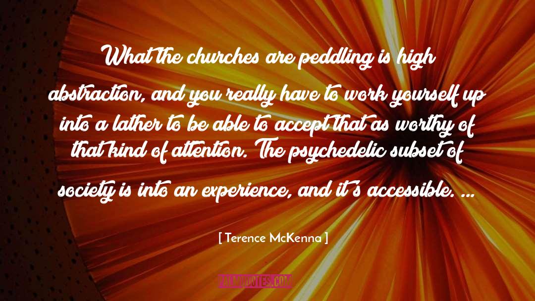 Church Of Spies quotes by Terence McKenna